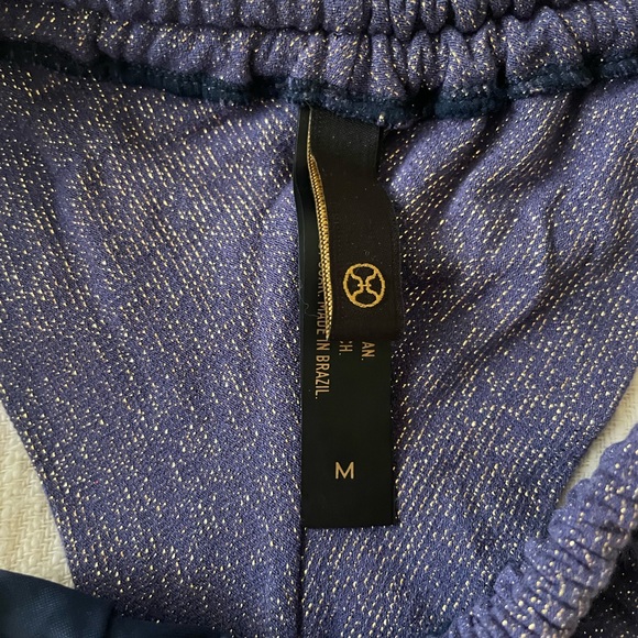 Blue Sparkly Vix Bikini - Picture 5 of 8